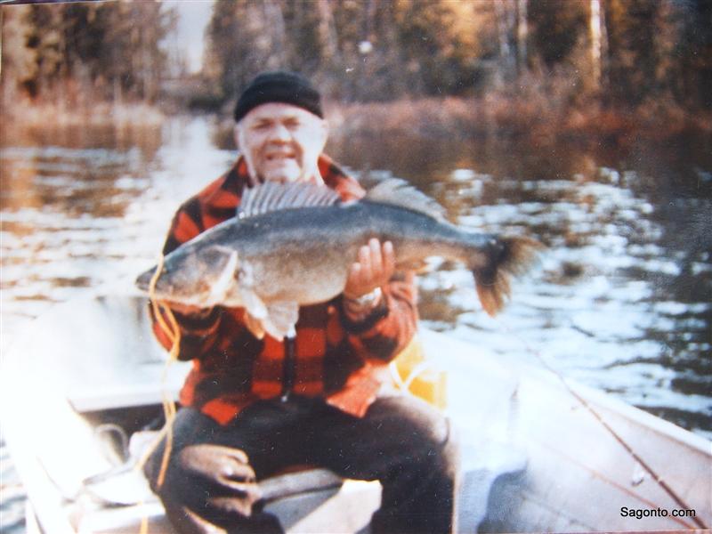 Leroy_Chiovitte_Minnesota_State_Record_Walleye_DNR_May_23_1979_17_pounds_8_ounces_length35.75in_girth21.25in_location_above_rapids_seagull_river_at_Lake_Saganaga